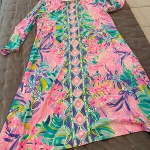 Lilly Pulitzer knee length swing dress size XL